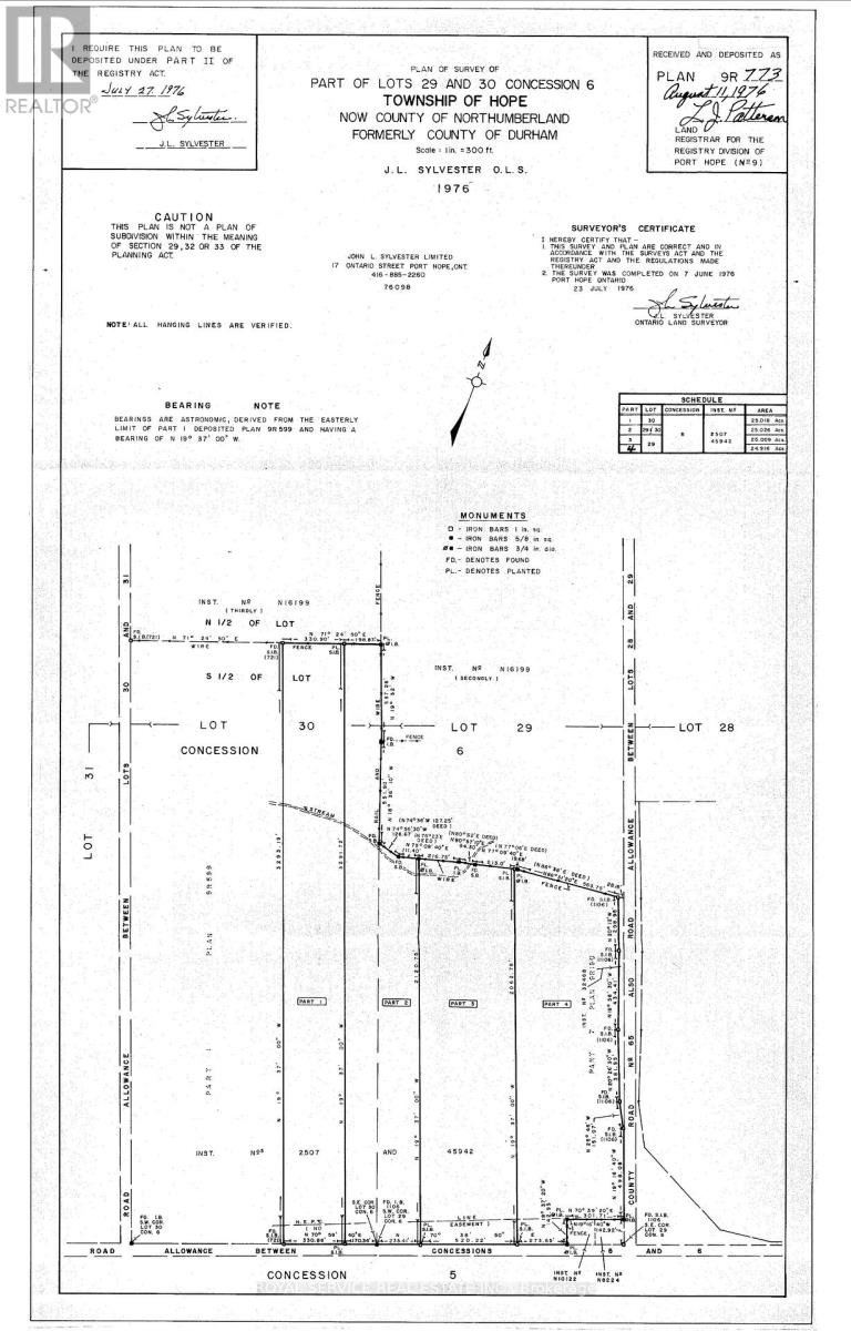 Pt Lt 2 6th Line, Cty Rd 65 Road, Port Hope, Ontario  L0A 1J0 - Photo 4 - X11963036